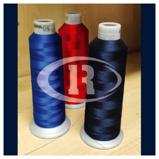 Couleur de broderie logo