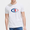T-Shirt N°2 Ovale CR Blanc Homme