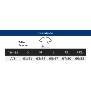 T-shirt N°1 Color Rugby Femme