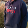 N1 Color Rugby Sweat-Shirt Unisexe à Capuche