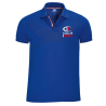 Polo N°6 Color Rugby "Tricolor" Royal