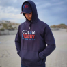 N1 Color Rugby Sweat-Shirt Unisexe à Capuche