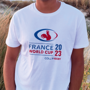 N°5 Coq France 2023 "Confort" Blanc Homme