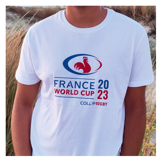 N°5 Coq France 2023 "Confort" Blanc Homme