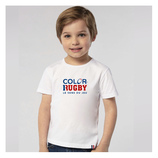 N1 Color Rugby Enfant Blanc