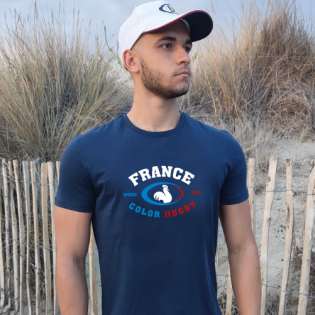 France coq confort Bleu homme
