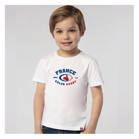 France coq confort Blanc enfant