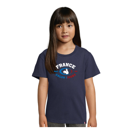 France coq confort Bleu enfant