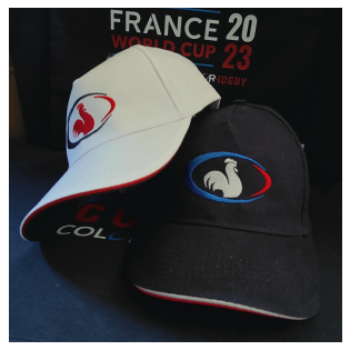 Casquette COQ Blanche