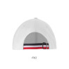 Casquette COQ Blanche Dos