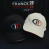 Casquette  blanche logo brodé