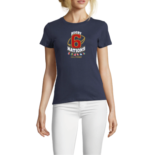 6N Femme Bleu Marine
