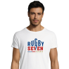 T-Shirt RUGBY SEPT Blanc