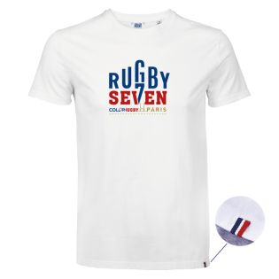 T-Shirt RUGBY SEPT Blanc