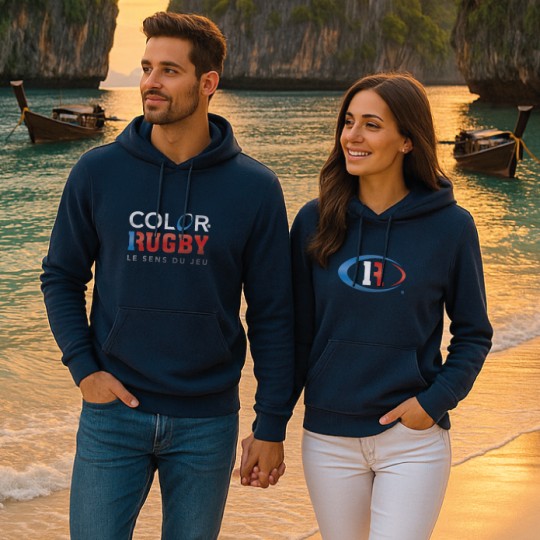 N2 Ovale CR Sweat-Shirt Unisexe Marine