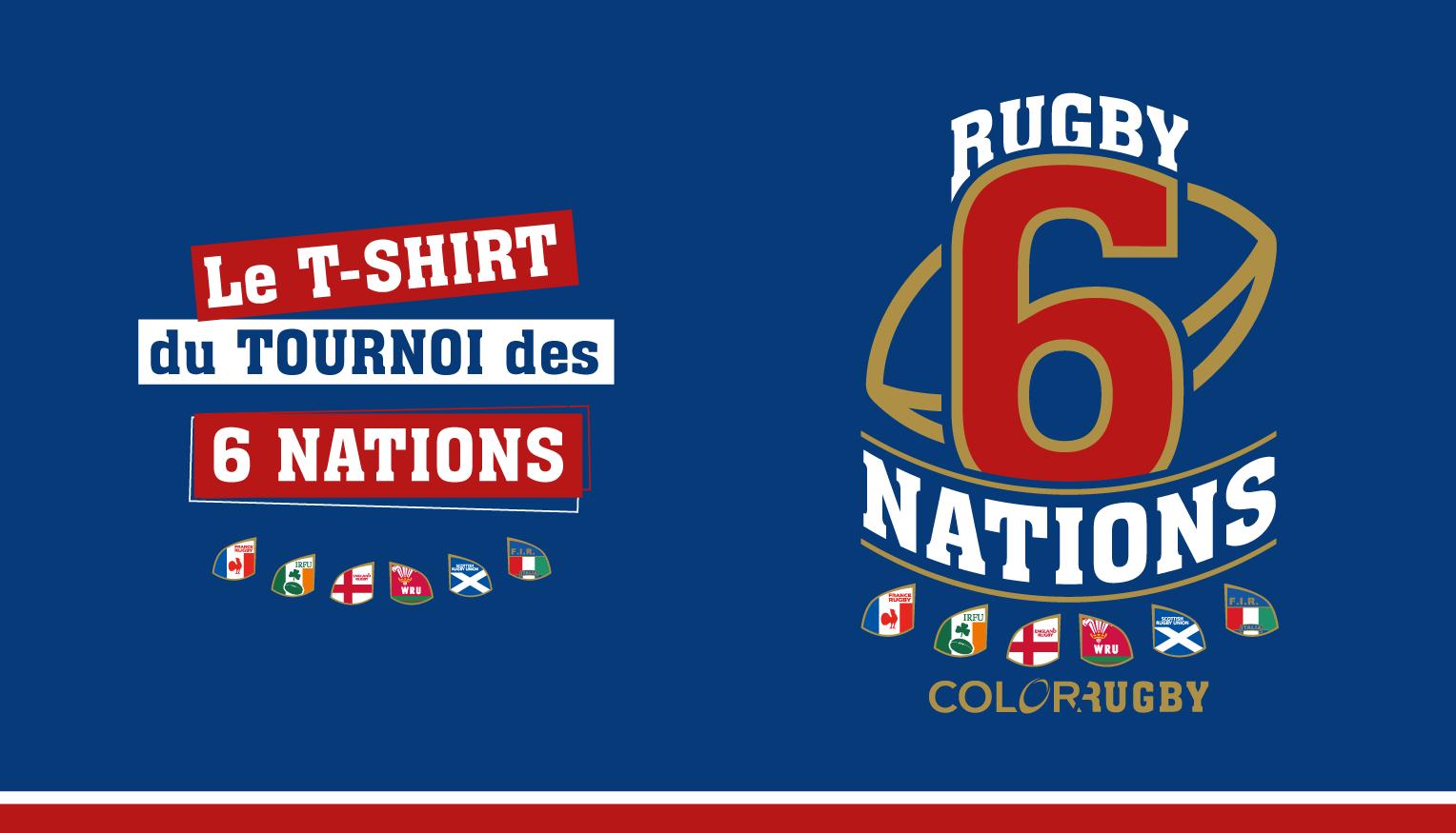 6 Nations Color Rugby